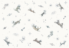 9700081 Doggy Gravity Light Random Kids Mural by Coordonné