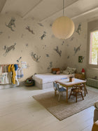 9700081 Doggy Gravity Light Random Kids Mural by Coordonné