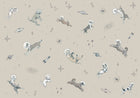 9700082 Doggy Gravity Cream Random Kids Mural by Coordonné