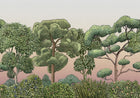 9700091 Green Forest Dawn Random Kids Mural by Coordonné