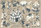 9700112 Magic Circus Sandy Random Kids Mural by Coordonné