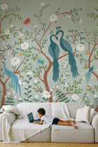 9700130 Edo Kids Mint Random Kids Mural by Coordonné