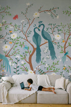 9700131 Edo Kids Aqua Random Kids Mural by Coordonné