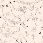 9700161 Jumping Bambis peach Random Kids Wallpaper by Coordonné