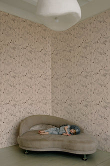 9700161 Jumping Bambis peach Random Kids Wallpaper by Coordonné