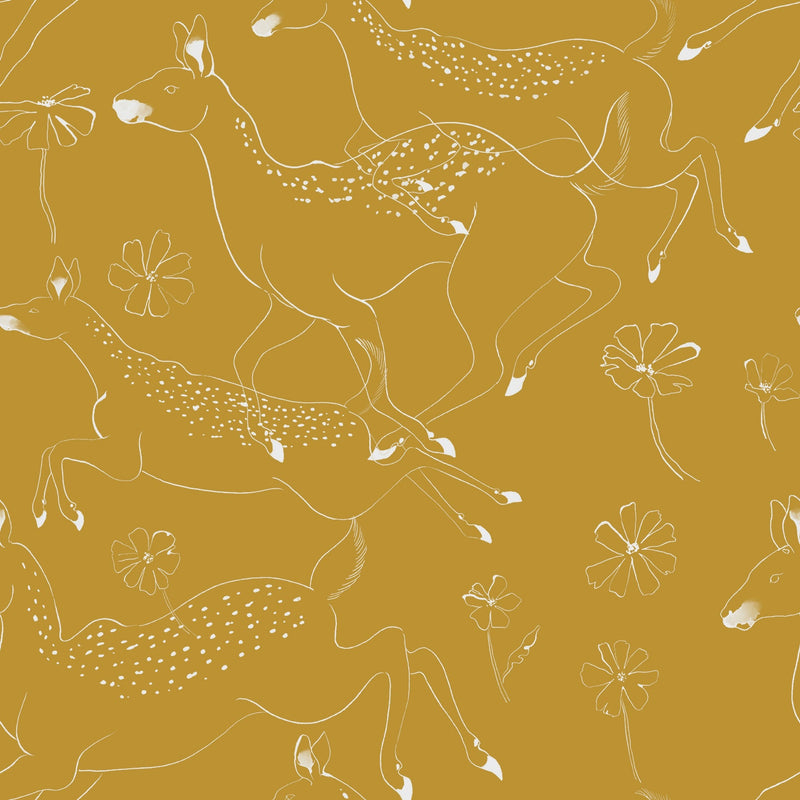 9700162 Jumping Bambis Curry Random Kids Wallpaper by Coordonné