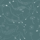 9700164 Jumping Bambis Aqua Random Kids Wallpaper by Coordonné