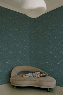 9700164 Jumping Bambis Aqua Random Kids Wallpaper by Coordonné