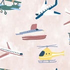 9700171 Draft Planes Sunrise Random Kids Wallpaper by Coordonné