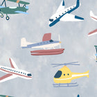 9700172 Draft Planes Cloud Random Kids Wallpaper by Coordonné