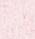 9700181 Zoology Candy Random Kids Wallpaper by Coordonné