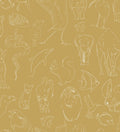 Zoology Curry Random Kids Wallpaper by Coordonné