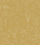 Zoology Curry Random Kids Wallpaper by Coordonné