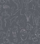 Zoology Chalk Random Kids Wallpaper by Coordonné