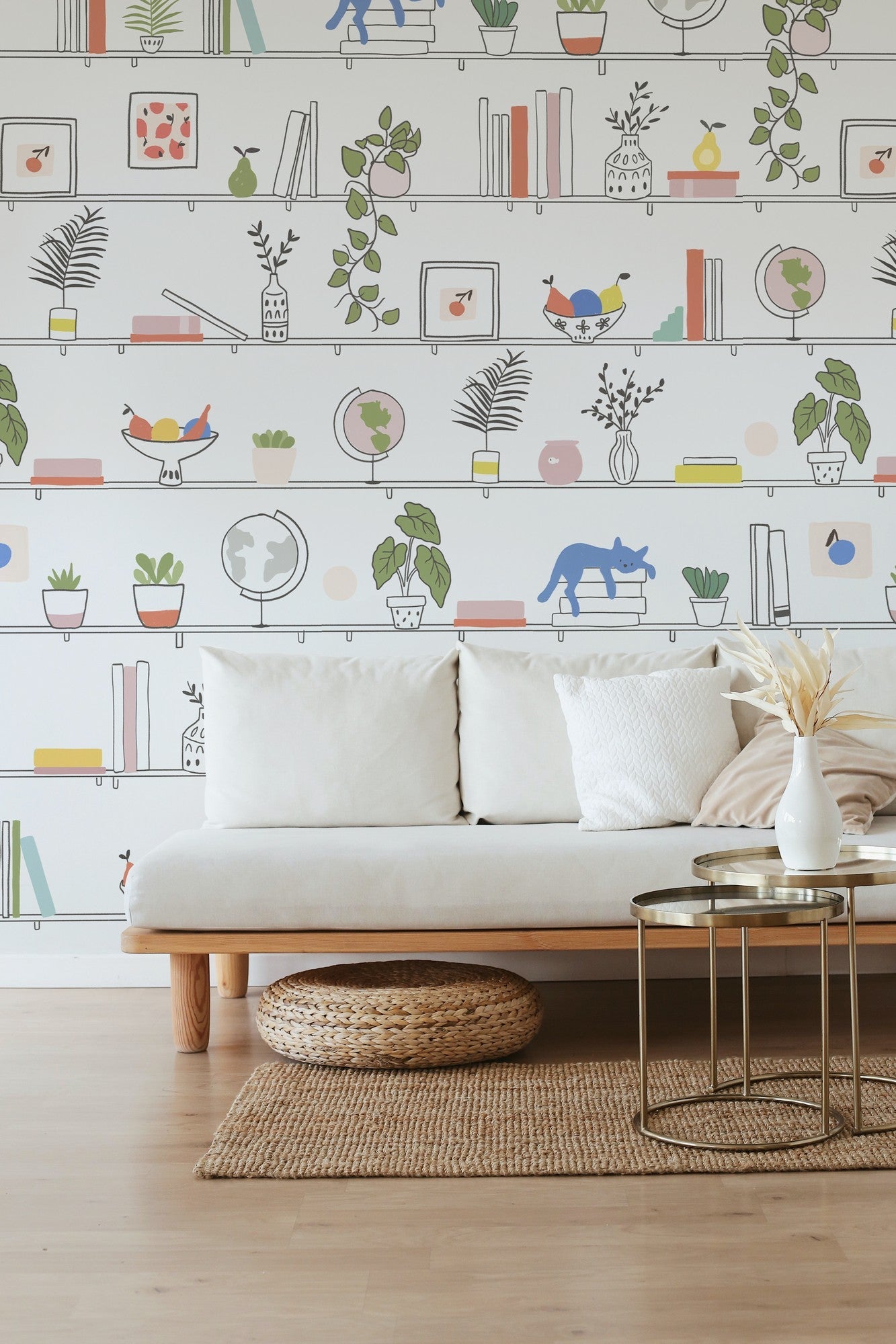 9700190 My Library Spring Random Kids Wallpaper by Coordonné