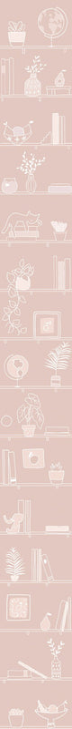 My Library Pinky Random Kids Wallpaper by Coordonné
