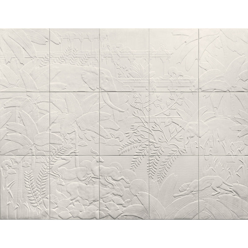 97001 Between Rivers Babylon Ecru Wallpaper By Arte