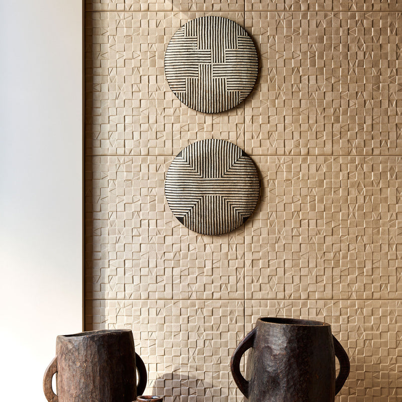 97032 Adobe Babylon Latte Wallpaper By Arte