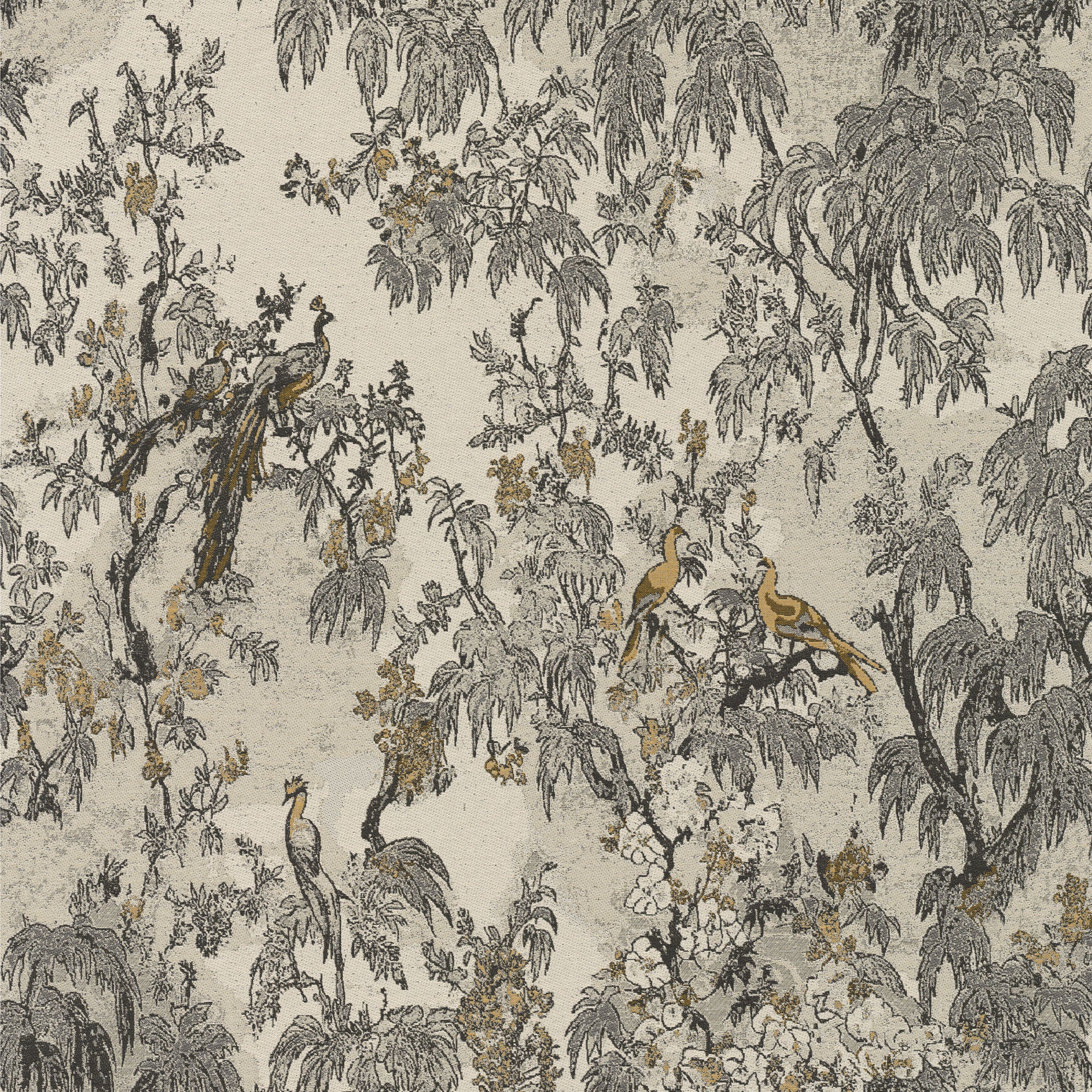 97831 Ramage Honey Cream Les Tapisseries Wallpaper by Arte