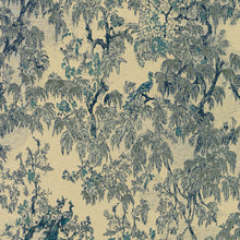 97832 Ramage Blue Straw Les Tapisseries Wallpaper by Arte