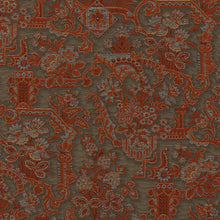 97840 Brocade Vermilion Les Tapisseries Wallpaper by Arte
