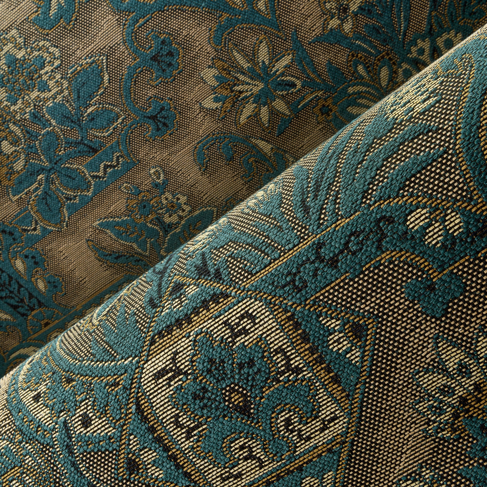 97842 Brocade Peacock Les Tapisseries Wallpaper by Arte