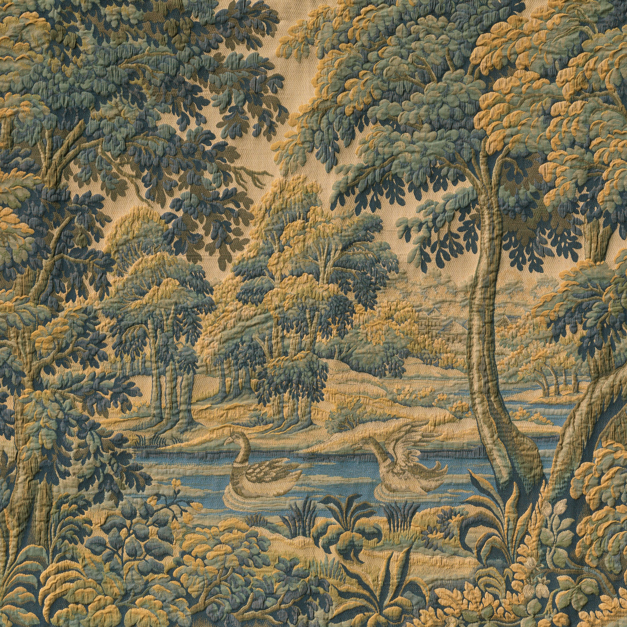 97850 Bucolique Forest Green Les Tapisseries Mural by Arte