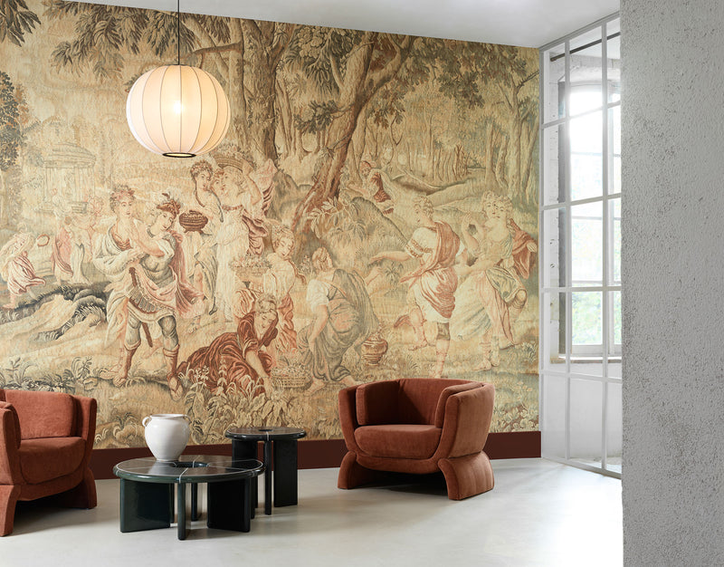 97881 Recolte des fleurs Morning Light Les Tapisseries Mural by Arte