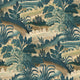 Collines Indigo Les Tapisseries Wallpaper by Arte