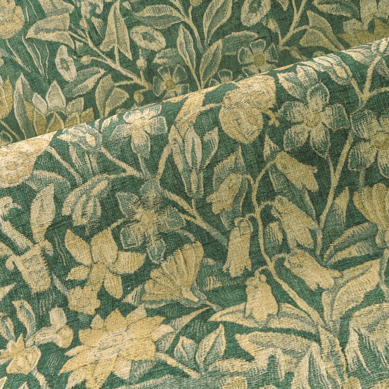 97910 Bouquet Emerald Les Tapisseries Wallpaper by Arte