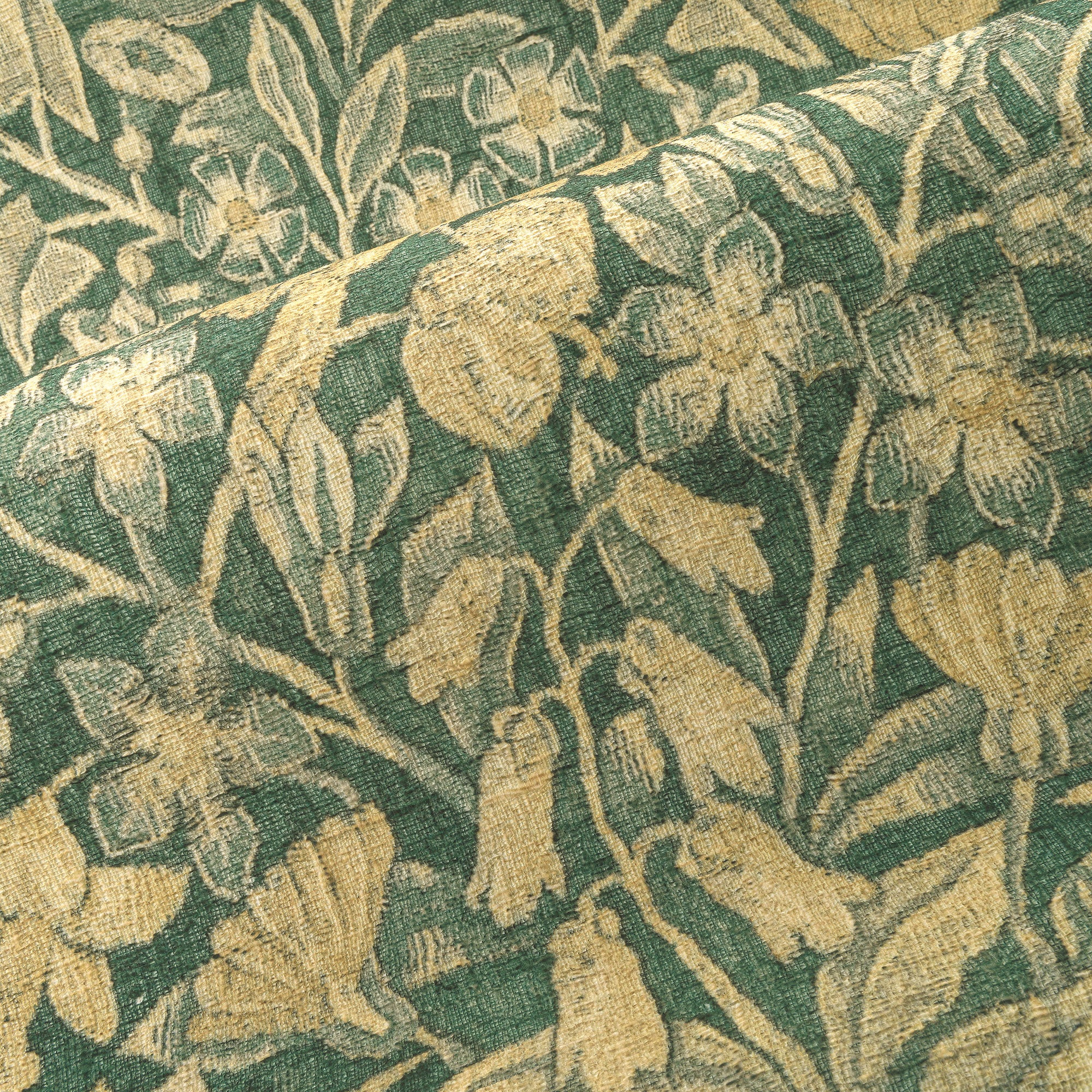 97910 Bouquet Emerald Les Tapisseries Wallpaper by Arte