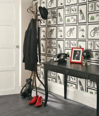 97921 Mad Dogs Statement Wallpaper by Holden Decor