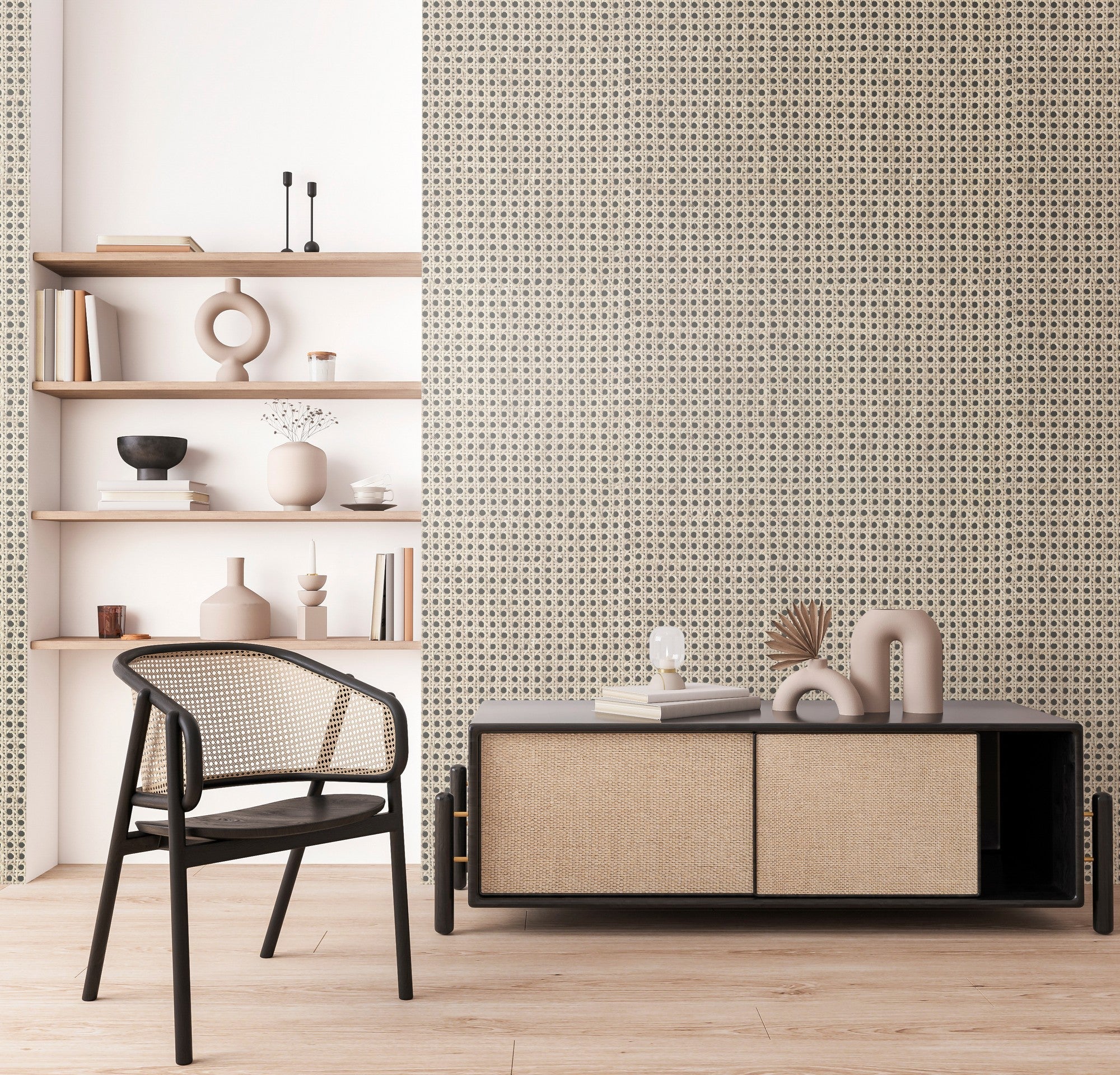9800002 Design 2 Raffias+ Wallpaper by Coordonné
