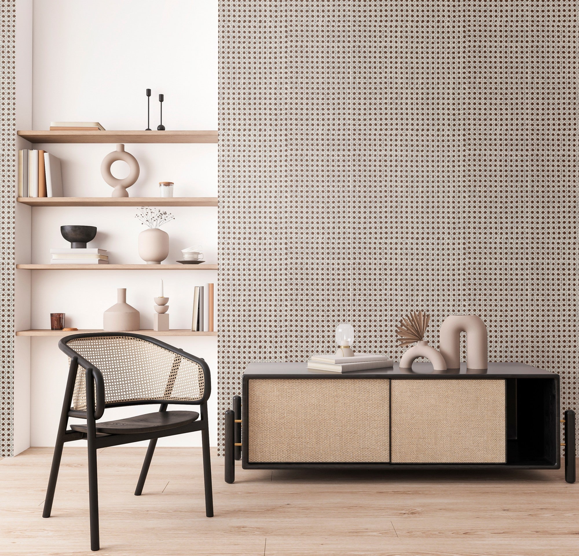 9800005 Design 5 Raffias+ Wallpaper by Coordonné