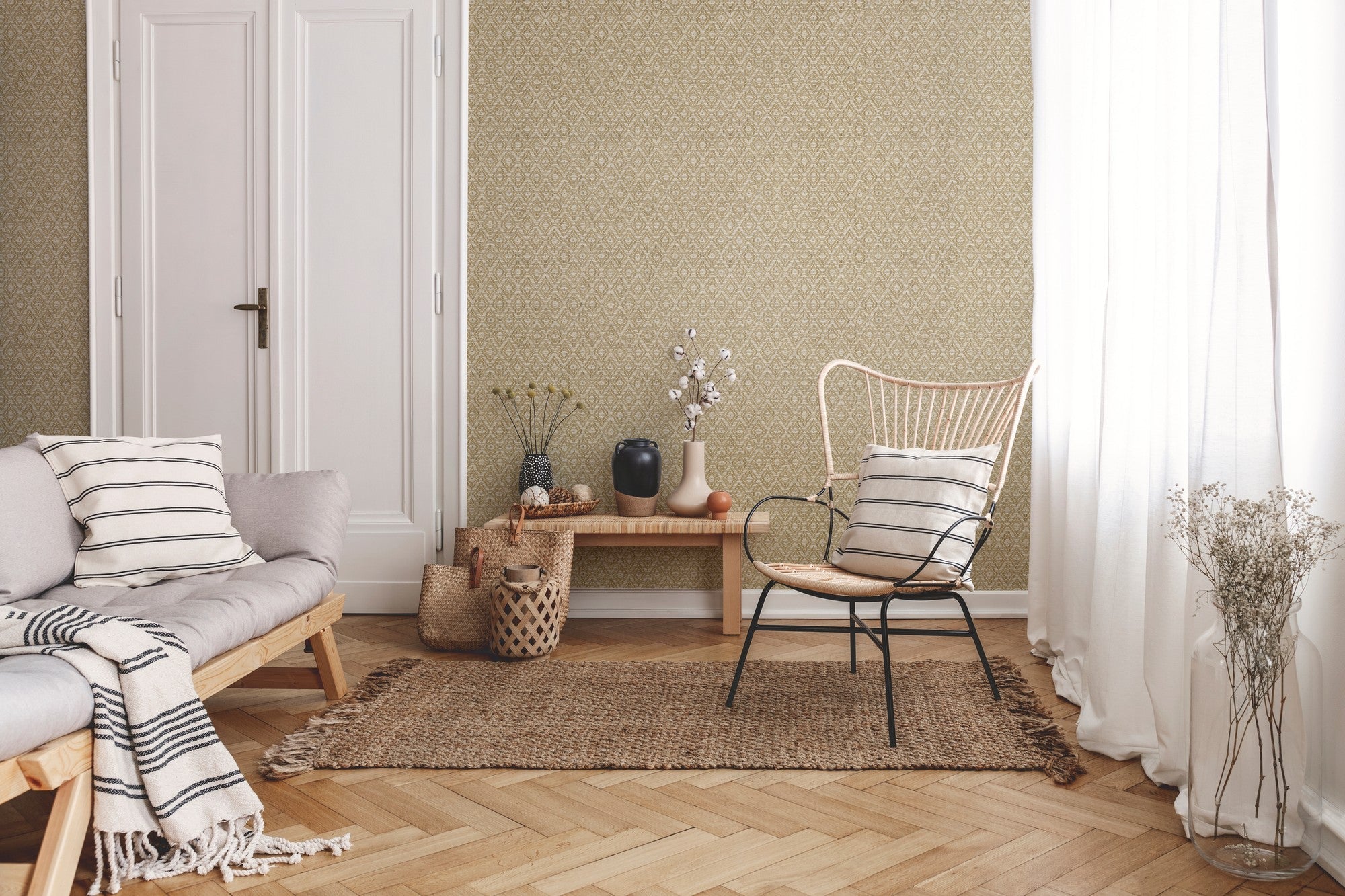 9800036 Design 36 Raffias+ Wallpaper by Coordonné