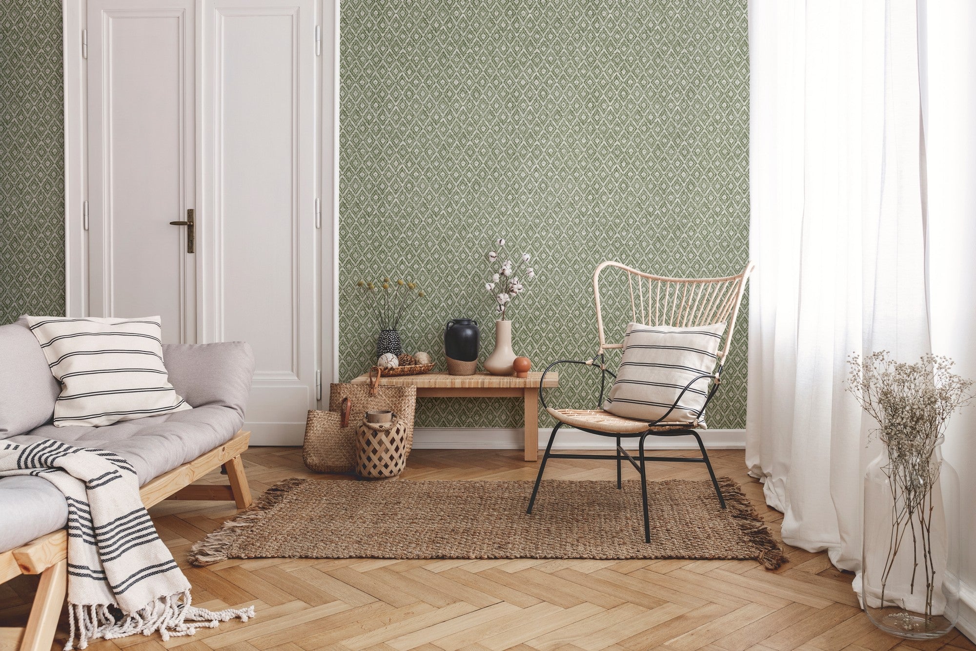 9800038 Design 38 Raffias+ Wallpaper by Coordonné