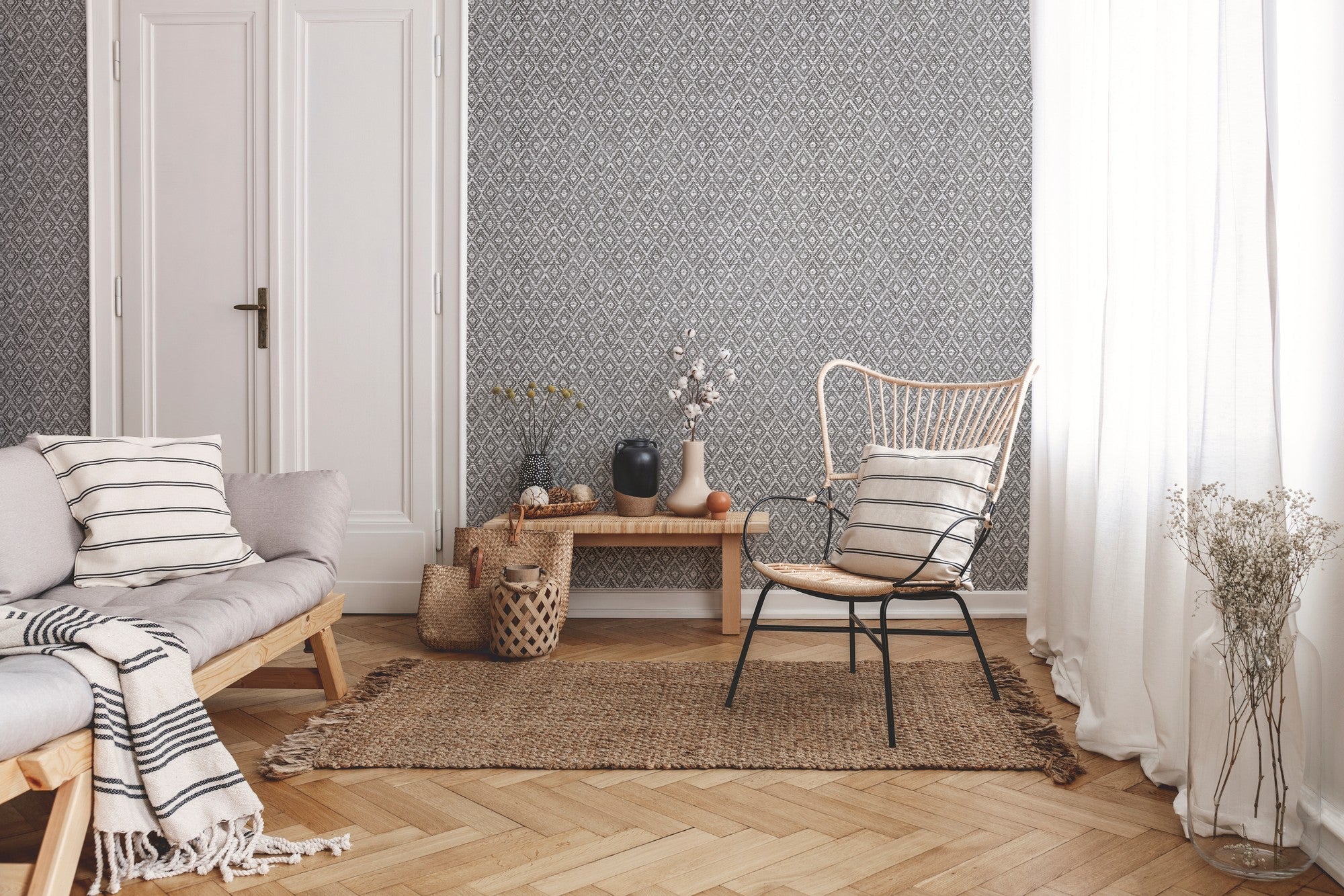 9800041 Design 41 Raffias+ Wallpaper by Coordonné