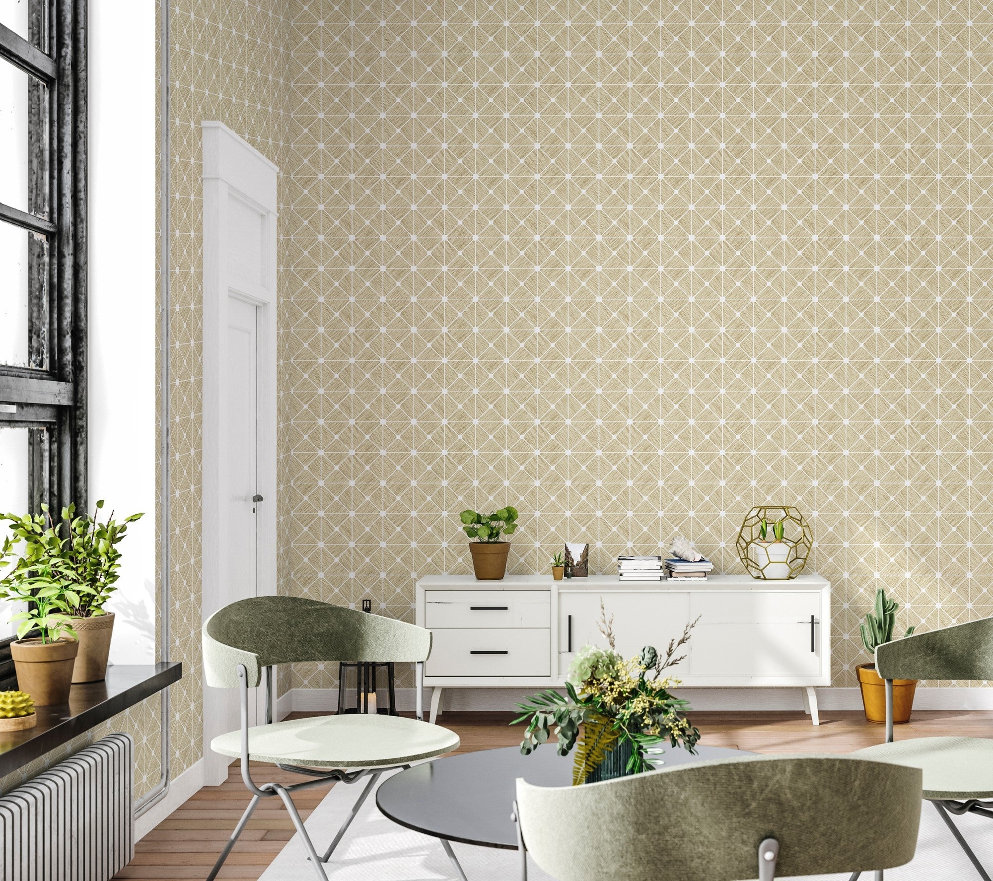 9800043 Design 43 Raffias+ Wallpaper by Coordonné