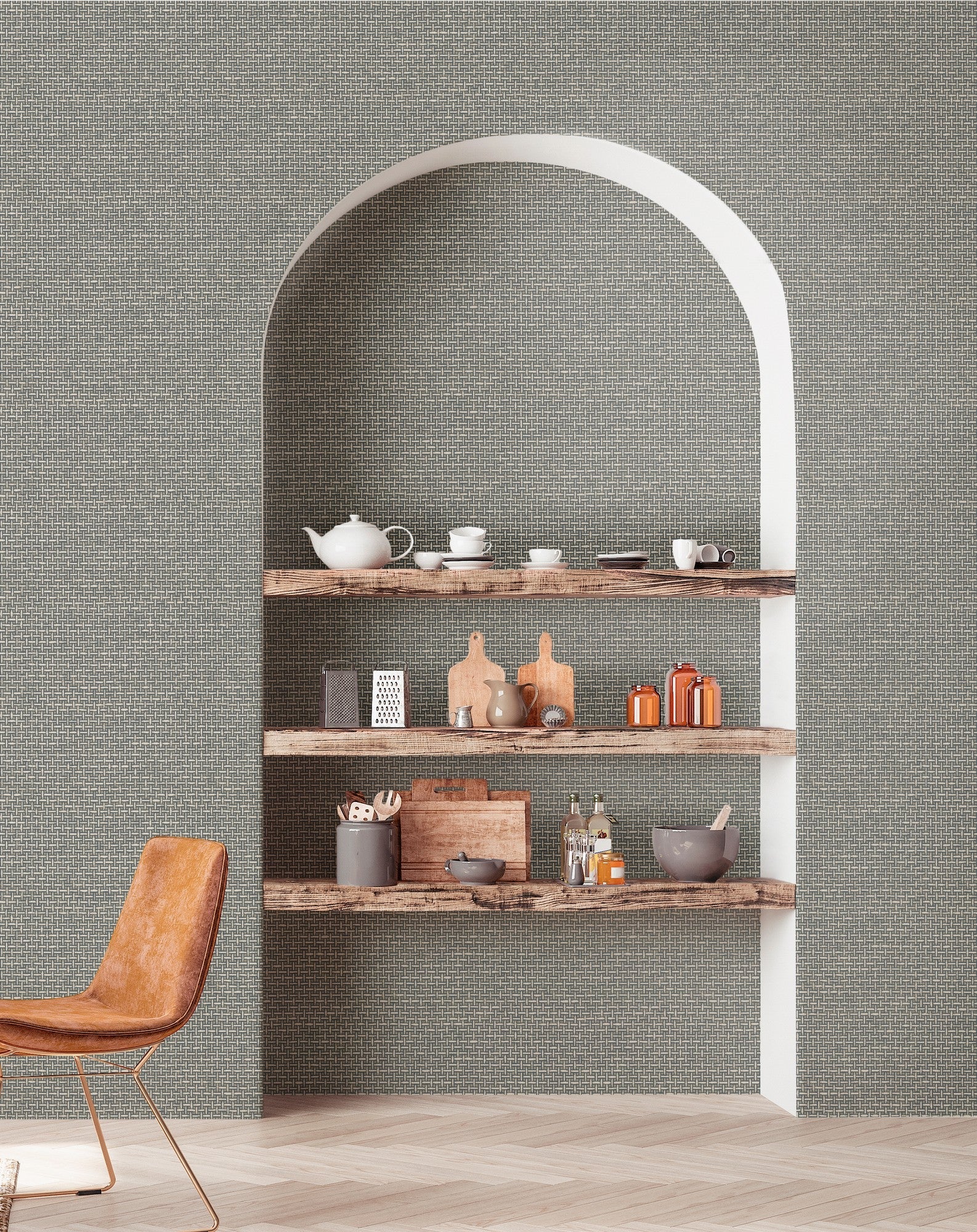 9800085 Design 85 Raffias+ Wallpaper by Coordonné