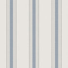 9810-1 Lane Stripe Blue and Silver Grey Essential Stripes Wallpaper by Galerie