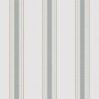 9810-4 Lane Stripe Green and Silver Grey Essential Stripes Wallpaper by Galerie