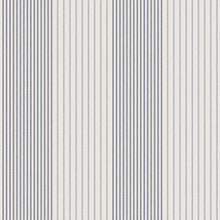 9811-1 Library Stripe Blue Essential Stripes Wallpaper by Galerie