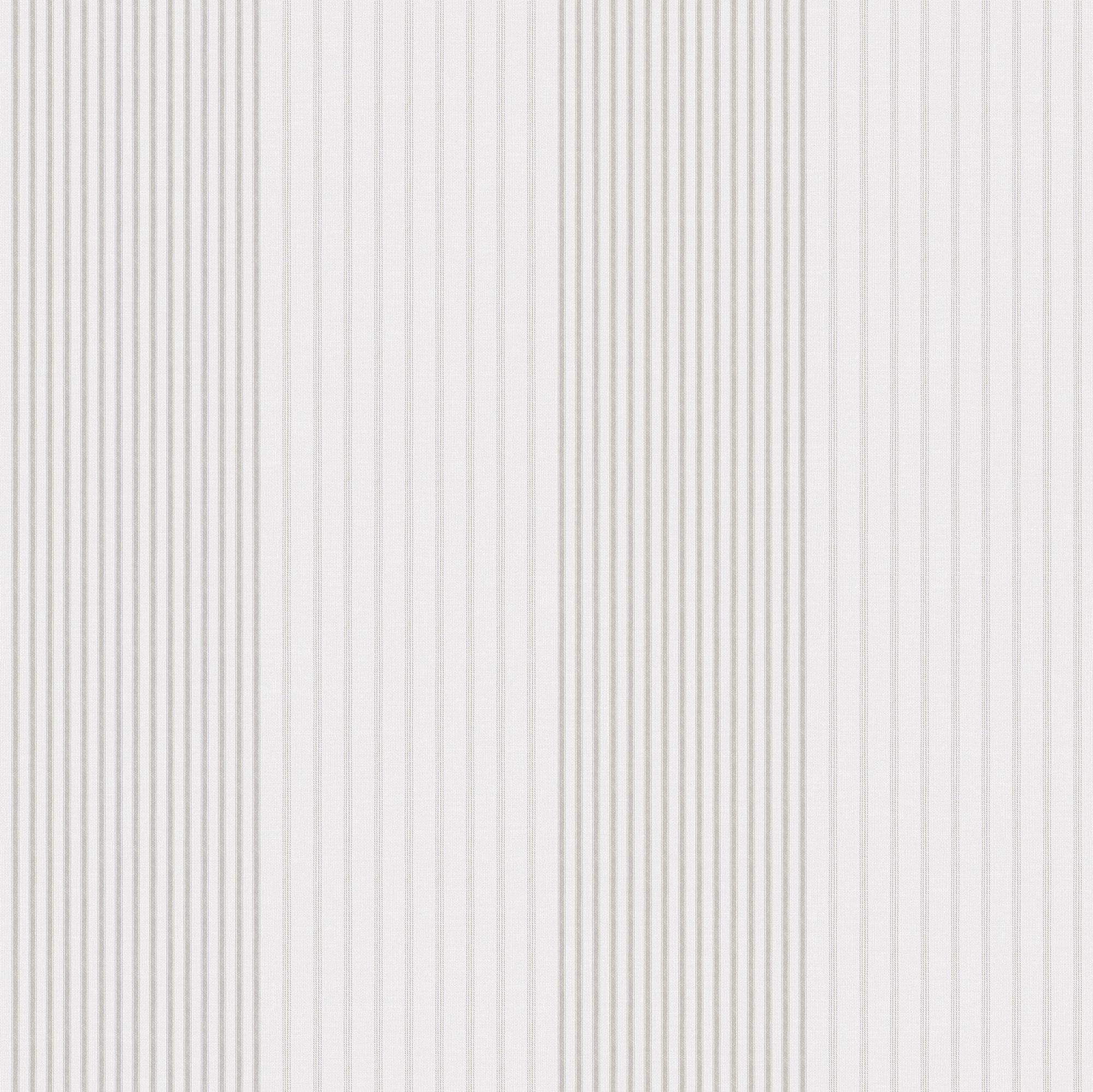 9811-3 Library Stripe Silver Grey Essential Stripes Wallpaper by Galerie