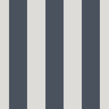 9814-1 Classic Stripe Blue Essential Stripes Wallpaper by Galerie