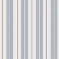 Polo Stripe Blue and Red Essential Stripes Wallpaper by Galerie
