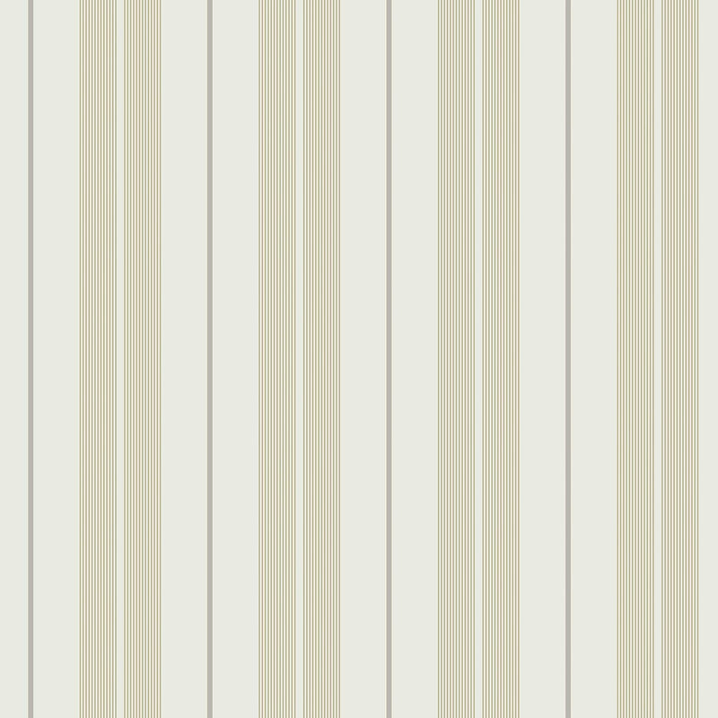 9815-2 Polo Stripe Beige Essential Stripes Wallpaper by Galerie