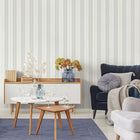 9815-4 Polo Stripe Yellow and Silver Grey Essential Stripes Wallpaper by Galerie