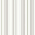 9815-5 Polo Stripe Green and Silver Grey Essential Stripes Wallpaper by Galerie