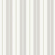 Polo Stripe Green and Silver Grey Essential Stripes Wallpaper by Galerie
