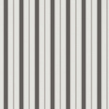 9816-4 Royal Stripe Black and Silver Grey Essential Stripes Wallpaper by Galerie